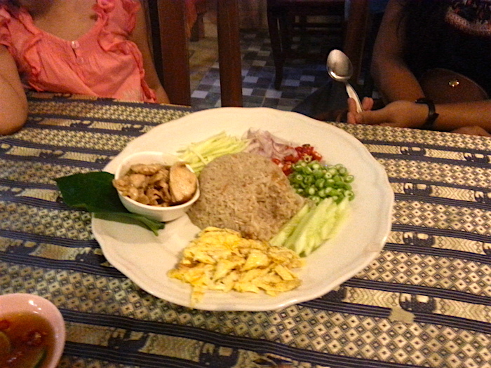 Fried Rice at Ruen Thip Restaurant - Krabi, Thailand