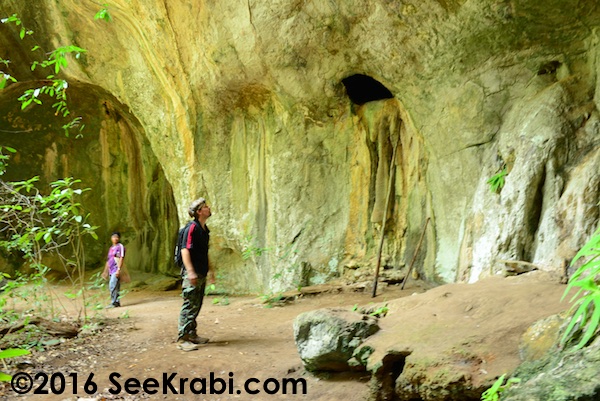 A large cave in Krabi is Khao Phung Cave.