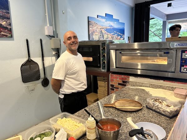 Owner of Pizzeria Napoli - Luca.
