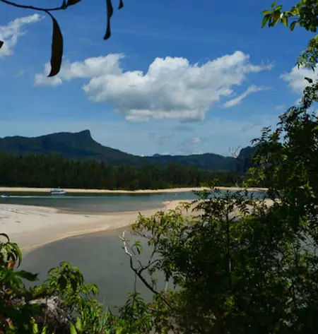Ngorn Nak Mountain in the Nongtalay Subdistrict of Tub Kaak, Krabi, Thailand. That's where you'll be when you finish climbing the mountain.