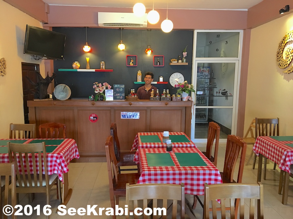 Uno's Restaurant Seating - Krabi, Thailand