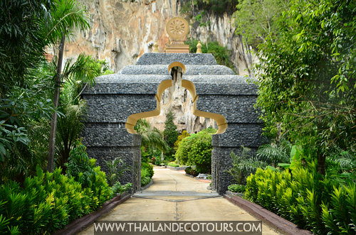 Wat Tum Sang Pet meditation temple in Krabi, Thailand.